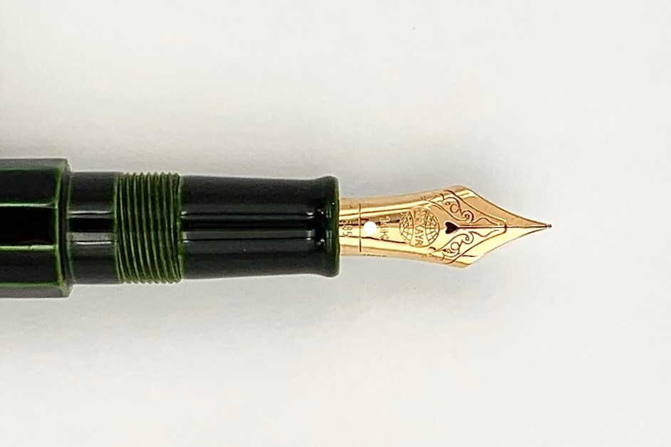 NakayaDecapodWriterMidoriTamenuriSTFountainPen_L
